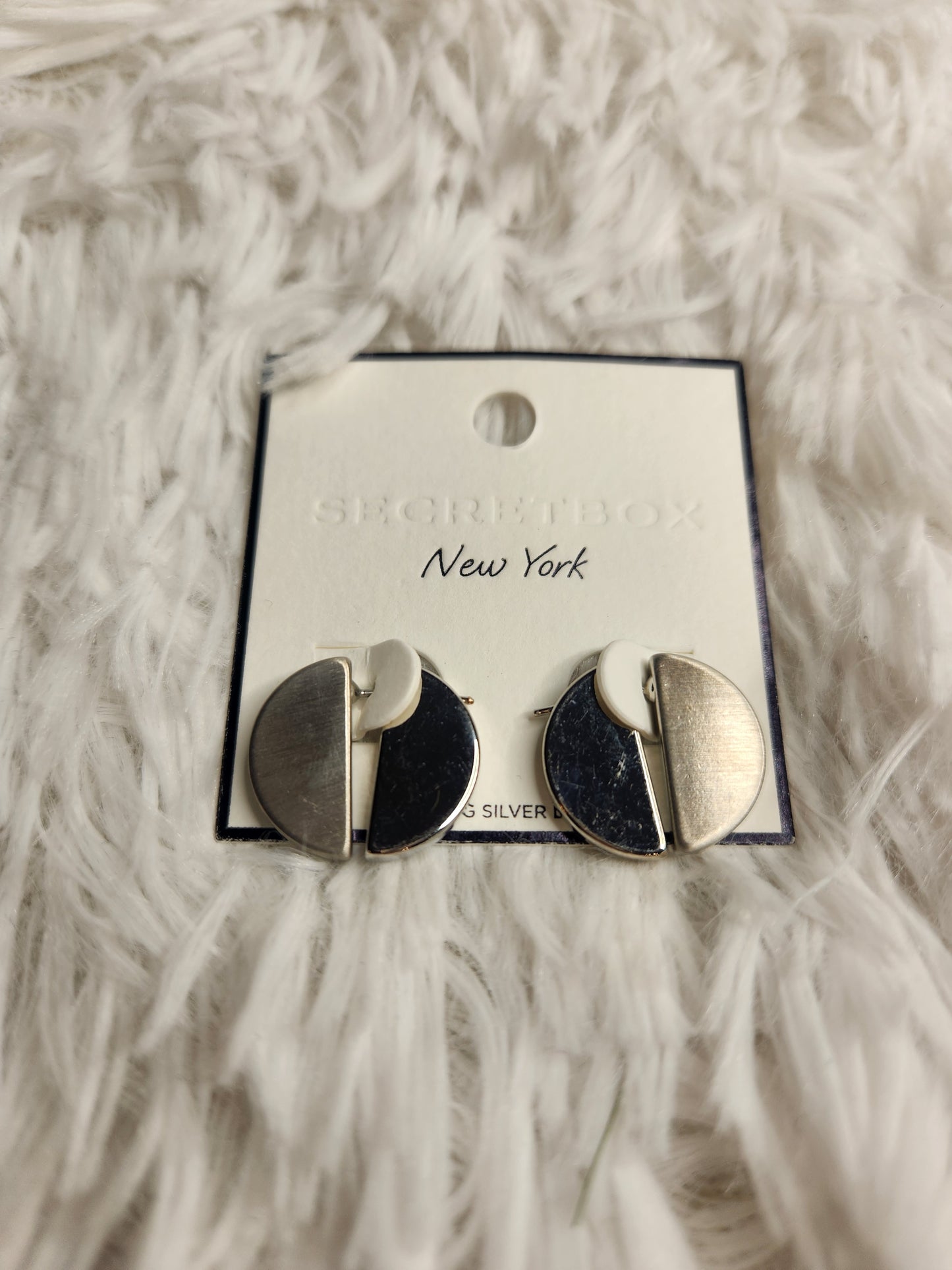 Round Disc Earrings